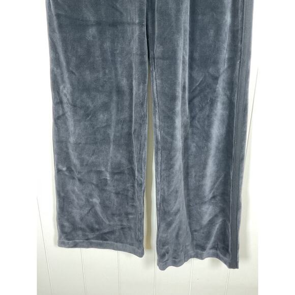 The Kooples Women's Black Velvet Track Pants NWT Size Large - Picture 4 of 10